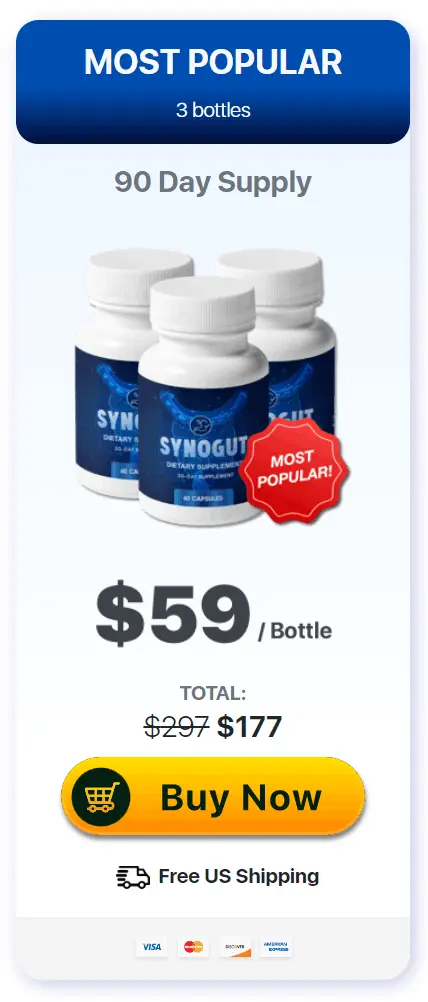 SynoGut 3 bottle