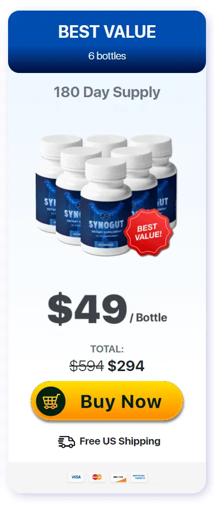 SynoGut 6 bottle